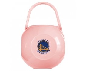 Boîte à tétine Golden State Warriors de couleur Rose