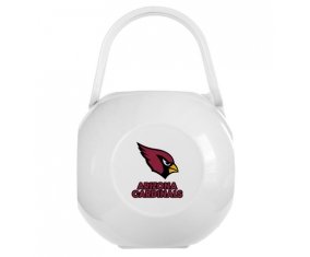 Boîte à tétine Arizona Cardinals de couleur Blanche