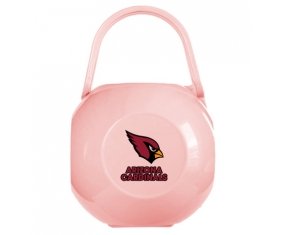 Boîte à tétine Arizona Cardinals de couleur Rose