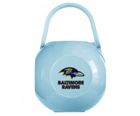 Boîte à tétine Baltimore Ravens de couleur Bleue