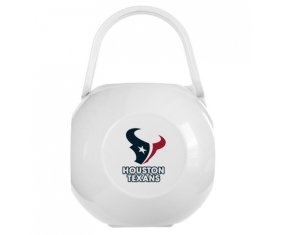 Boîte à sucette Houston Texans de couleur Blanche