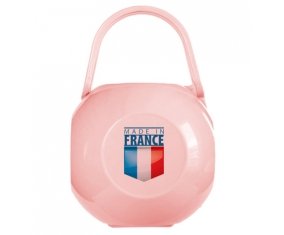 Boîte à sucette Made in France design 2 de couleur Rose