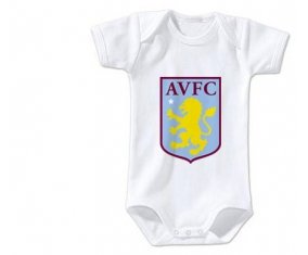 Body bébé Aston Villa Football Club taille 3/6 mois manches Courtes