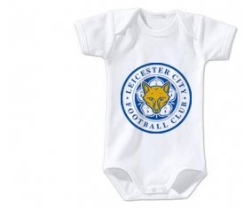 Body bébé Leicester City Football Club taille 3/6 mois manches Courtes