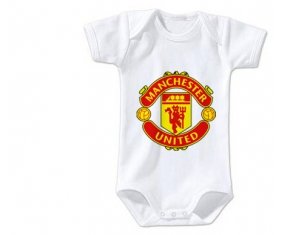 Body bébé Manchester United Football Club taille 3/6 mois manches Courtes