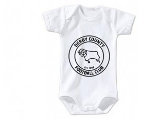 Body bébé Derby County Football Club taille 3/6 mois manches Courtes