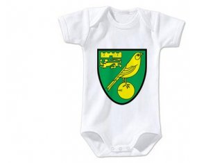 Body bébé Norwich City Football Club taille 3/6 mois manches Courtes