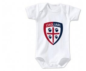 Body bébé Cagliari Calcio taille 3/6 mois manches Courtes