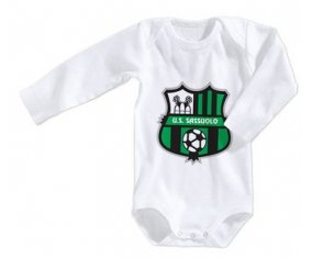 Body bébé Unione Sportiva Sassuolo Calcio taille 3/6 mois manches Longues