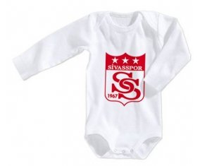 Body bébé Sivasspor Kulübü taille 3/6 mois manches Longues