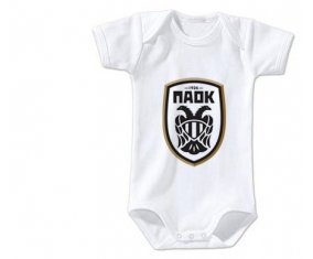 Body bébé PAOK Salonique taille 3/6 mois manches Courtes