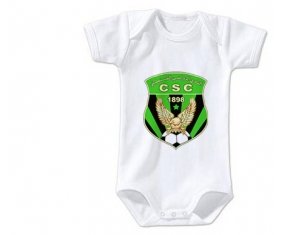 Body bébé Club sportif constantinois taille 3/6 mois manches Courtes