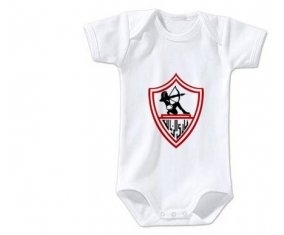 Body bébé Zamalek Sporting Club taille 3/6 mois manches Courtes