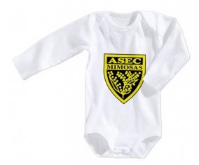 Body bébé ASEC Mimosas taille 3/6 mois manches Longues