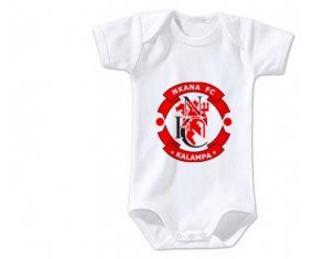 Body bébé Nkana FC Kalampa taille 3/6 mois manches Courtes