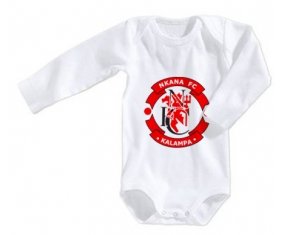 Body bébé Nkana FC Kalampa taille 3/6 mois manches Longues