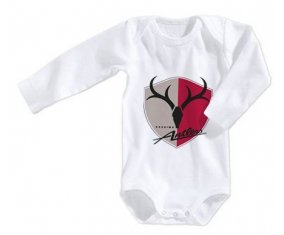 Body bébé Kashima Antlers Japan taille 3/6 mois manches Longues