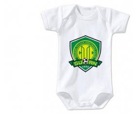 Body bébé Beijing Sinobo Guoan Football Club China taille 3/6 mois manches Courtes