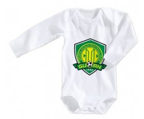 Body bébé Beijing Sinobo Guoan Football Club China taille 3/6 mois manches Longues