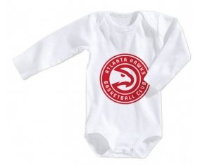 Body bébé Atlanta Hawks taille 3/6 mois manches Longues