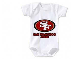 Body bébé San Francisco 49ers taille 3/6 mois manches Courtes