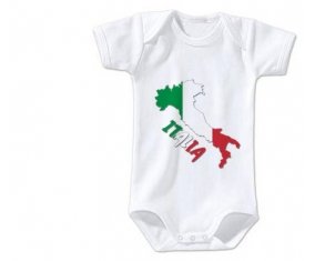 Body bébé Italia maps taille 3/6 mois manches Courtes