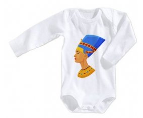 Body bébé Néfertiti taille 3/6 mois manches Longues