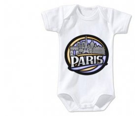 Body bébé Ville de Paris design 2 taille 3/6 mois manches Courtes