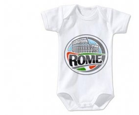 Body bébé Ville de Rome taille 3/6 mois manches Courtes