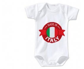 Body bébé Made in Italie design 1 taille 3/6 mois manches Courtes