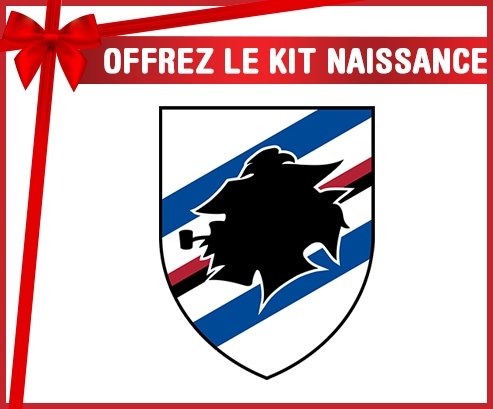 kit naissance bébé personnalisé Unione Calcio Sampdoria