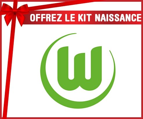 kit naissance bébé personnalisé VfL Wolfsburg