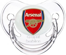 Arsenal Football Club Tétine Physiologique Transparent classique