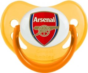 Arsenal Football Club Tétine Physiologique Jaune phosphorescente