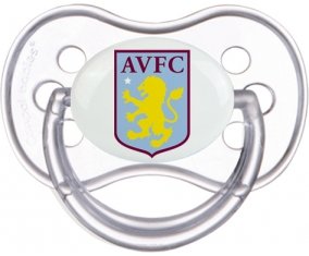 Aston Villa Football Club Sucette Anatomique Transparente classique