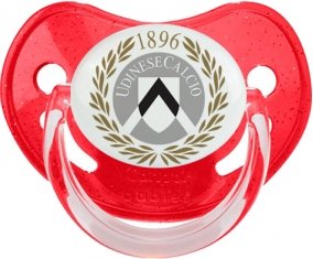 Udinese Calcio Sucette Physiologique Rouge à paillette