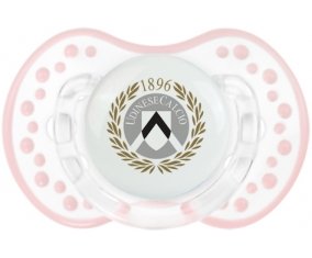 Udinese Calcio Sucette LOVI Dynamic Retro-blanc-rose-tendre classique