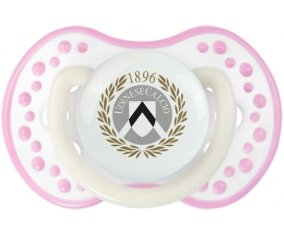 Udinese Calcio Sucette LOVI Dynamic Blanc-rose phosphorescente