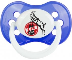 Fußball-Club Köln Tétine Anatomique Bleu classique