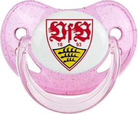 VfB Stuttgart Sucette Physiologique Rose à paillette