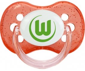 VfL Wolfsburg Sucette Cerise Rouge à paillette