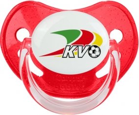 KV Ostende Sucette Physiologique Rouge à paillette