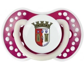 Sporting Clube de Braga Sucette LOVI Dynamic Fuchsia phosphorescente