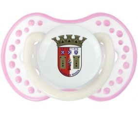 Sporting Clube de Braga Sucette LOVI Dynamic Blanc-rose phosphorescente