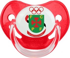 Futebol Clube Paços de Ferreira Tétine Physiologique Rouge à paillette