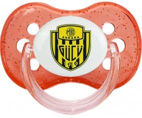 MKE Ankaragücü Sucette Cerise Rouge à paillette