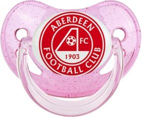 Aberdeen Football Club Sucette Physiologique Rose à paillette