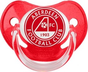 Aberdeen Football Club Sucette Physiologique Rouge à paillette