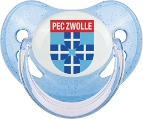 PEC Zwolle Tétine Physiologique Bleue à paillette