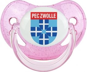 PEC Zwolle Tétine Physiologique Rose à paillette